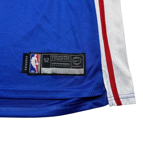 Nike Philadelphia 76ers Joel Embiid Dri-FIT Swingman Jersey Mens Large NBA - Picture 9 of 9